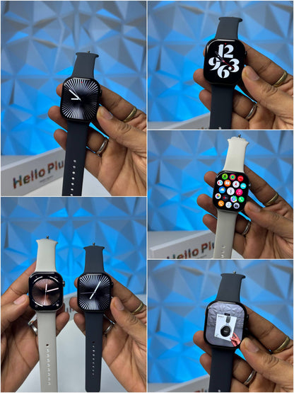 Hello Plum H16 Smartwatch – Premium iWatch Series 10 Replica 🇮🇳 FIRST TIME IN INDIA!