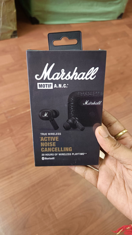 Marshal Ember ANC Earbuds – Power Bass Meets Premium Comfort